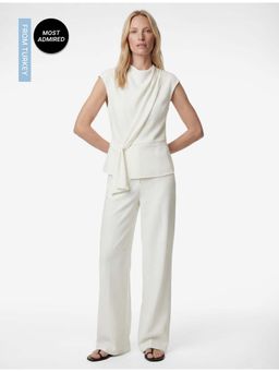 Koton - Womens White Sleeveless Top