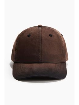 H&M - Men Brown Cotton Twill Cap