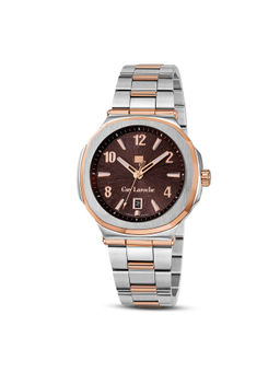 Guy Laroche - Charlie Brown Dial Analog Swiss Made Watch for Men - GLWGG0000319 (M)