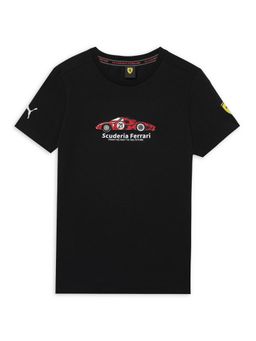Puma - Ferrari Race Graphic 1 Boys Black Tee