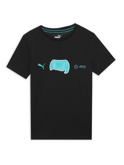 Puma - Mercedes Amg Petronas F1 Kids Graphic Boys Black Tee