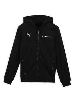 Puma - Bmw Mms Kids Boys Black Hooded Jacket