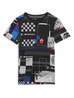Puma - Bmw Mms Kids Boys Black Tee
