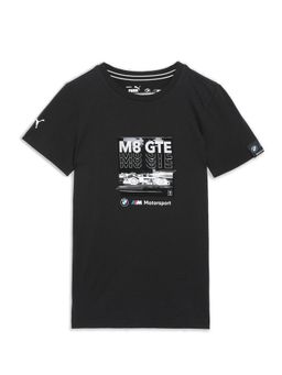 Puma - Bmw Mms Kids Car Graphic Boys Black Tee