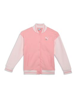 Puma - Classics Sweater Weather Girls Pink Hooded Jacket