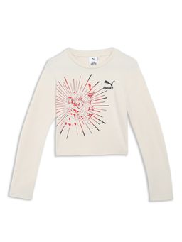 Puma - X Miraculous Bodycon Girls White Tee