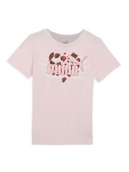 Puma - Essentials Mix Mtch Boys Pink Tee