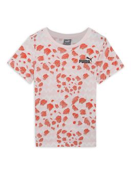 Puma - Essentials Mix Match Boys Pink Tee