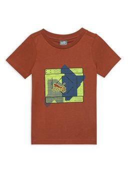 Puma - Xone8 Graphic Boys Brown Tees