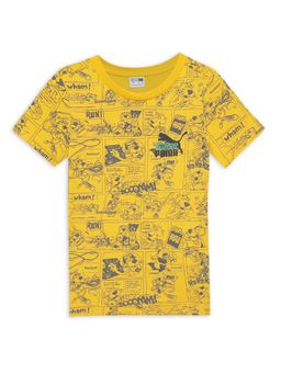 Puma - Super Boys Yellow Tees