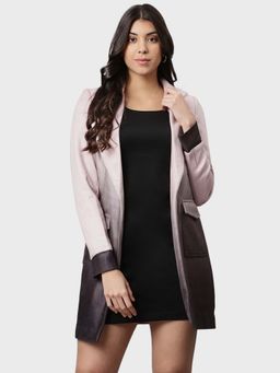 Campus Sutra - Pink Tie & Dye Coat