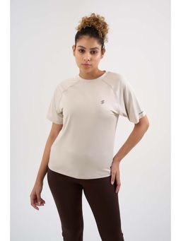 DCYPHR - Women Ausm5X Raglan Ivory Mist T-shirt