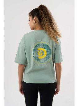 DCYPHR - Discovery Women Spirit Of Adventure Graphic Ice Green T-shirt