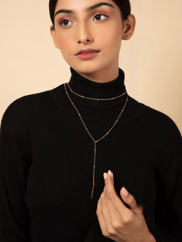Twenty Dresses by Nykaa Fashion - Beautiful In Its Own Way Layered Necklace