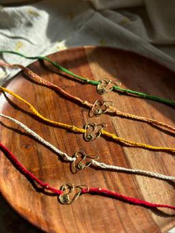 Studio Anviksha - Multi Color Ganesha Rakhi