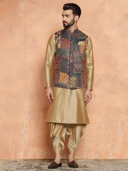 KISAH - Men Multi Jacket Kurta (Set of 3)