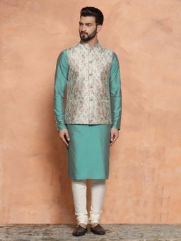 KISAH - Men Multi Jacket Kurta (Set of 3)