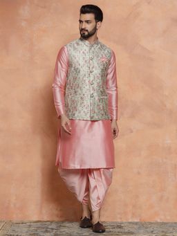 KISAH - Men Multi Jacket Kurta (Set of 3)