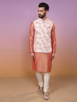 KISAH - Men Multi Jacket Kurta (Set of 3)