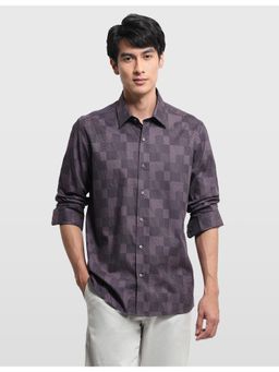 Arrow Newyork - Mens Self Design Manhattan Slim Fit Shirt