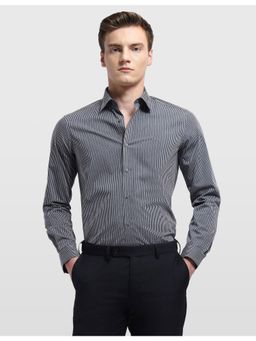 Arrow Newyork - Mens Vertical Striped Manhattan Slim Fit Shirt