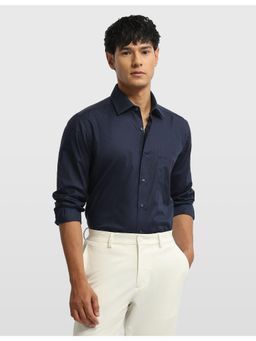 Arrow - Mens Manhattan Slim Fit Textured Iconic Shirt