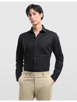 Arrow - Mens Iconic White Textured Slim Fit Shirt