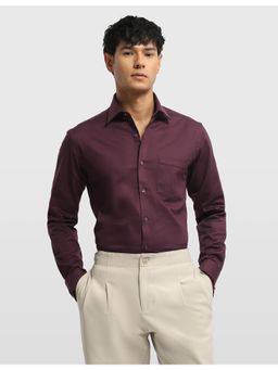 Arrow - Mens Manhattan Slim Fit Textured Ceremony Shirt