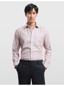 Arrow - Mens Italian Elegance Self Design Chevron Shirt