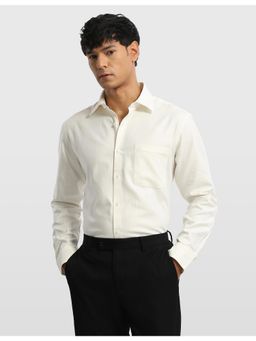 Arrow - Mens Liberty Classic Fit Self Chevron Italian Elegance Shirt