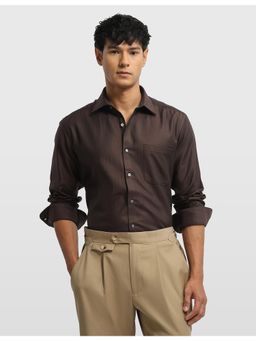 Arrow - Mens Liberty Classic Fit Self Chevron Italian Elegance Shirt