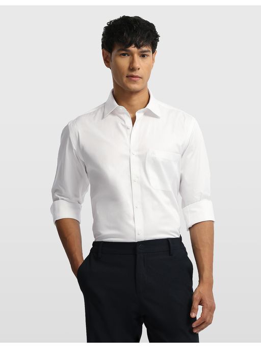 Arrow Mens Liberty Classic Fit Solid Italian Elegance Shirt
