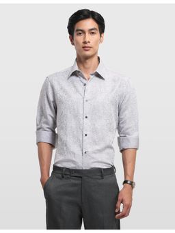 Arrow - Mens 1851 Self Design Paisley Shirt