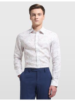 Arrow - Mens Tailored Fit All-Over Printed 1851 Shirt