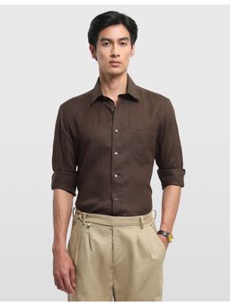 Arrow - Mens Solid 1851 Tailored Fit Shirt