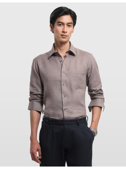 Arrow - Mens Solid 1851 Tailored Fit Shirt