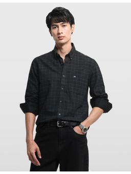 Arrow Sports - Mens Windowpane Checked Slim Fit Shirt