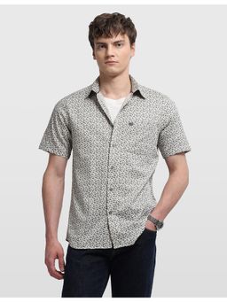 Arrow Sports - Mens Floral Printed Satin Shirt