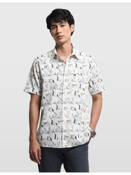 Arrow Sports - Mens Sage and Sun Regular Fit Shirt