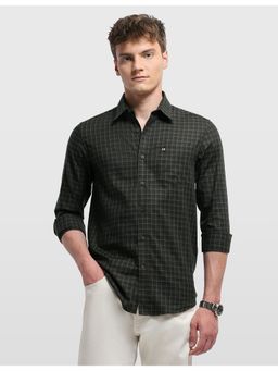 Arrow Sports - Mens Chelsea Slim Fit Sage and Sun Shirt