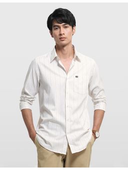 Arrow Sports - Mens Vertical Striped Chelsea Slim Fit Shirt