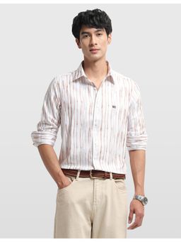 Arrow Sports - Mens Sage and Sun Abstract Printed Shirt