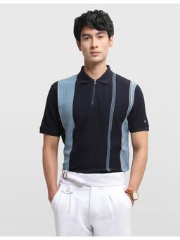 Arrow Sports - Mens Colourblocked Regular Fit Polo T-shirt