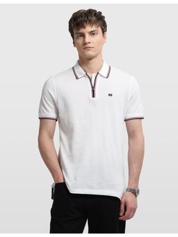 Arrow Sports - Mens Solid Regular Fit Polo T-shirt