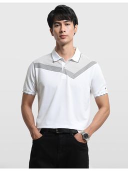 Arrow Sports - Mens Printed Detail Regular Fit Polo T-shirt