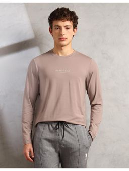 U.S. POLO ASSN. - Mens Breathable Full Sleeve PE006-PL Lounge T-Shirt - Pack Of 1