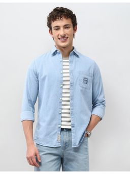 U.S. Polo Assn. Denim Co. - Mens Motel On The Coast Solid Regular Fit Shirt