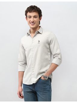 U.S. Polo Assn. Denim Co. - Mens Motel On The Coast Solid Regular Fit Shirt