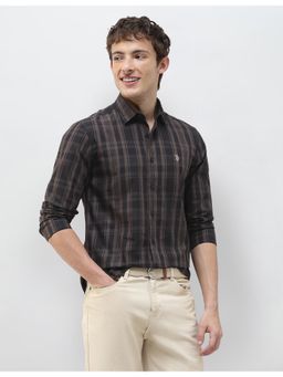 U.S. Polo Assn. Denim Co. - Mens Tartan Checked Regular Fit Shirt