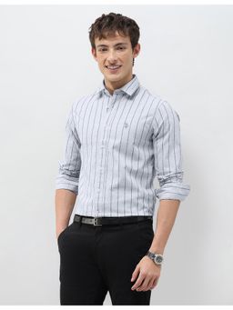 U.S. POLO ASSN. - Mens Vertical Striped Tailored Fit Shirt